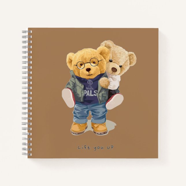 Cuaderno Oso de Teddy (Anverso)