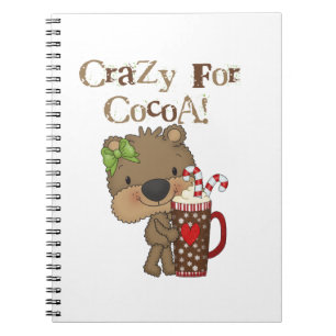 Cuaderno Oso del chica loco para el cacao