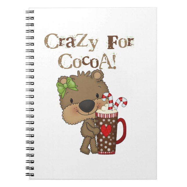 Cuaderno Oso del chica loco para el cacao (Frente)