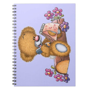 Cuaderno Oso del escritor