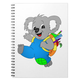 Cuaderno Oso Koala con mochila