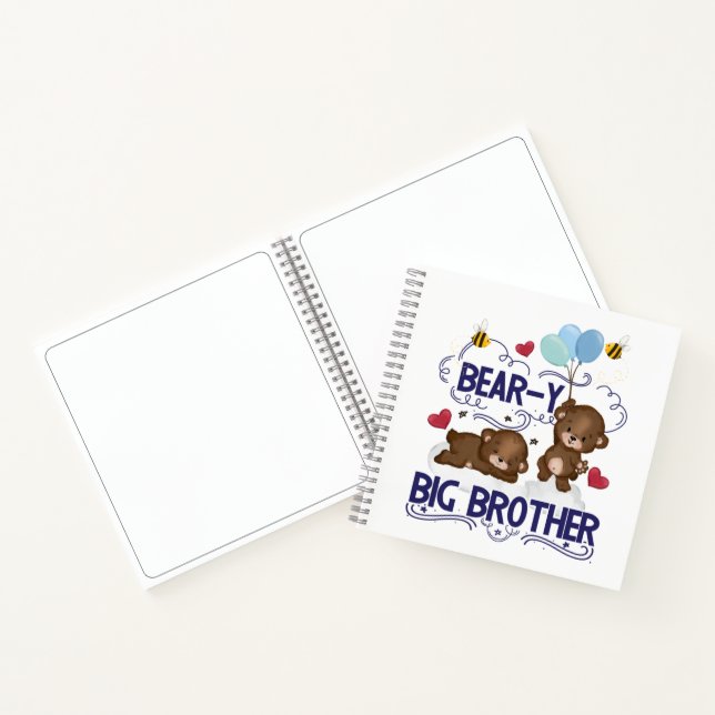 Cuaderno Oso-muy Grande Hermano Mayor Juego de Palabras (Interior)