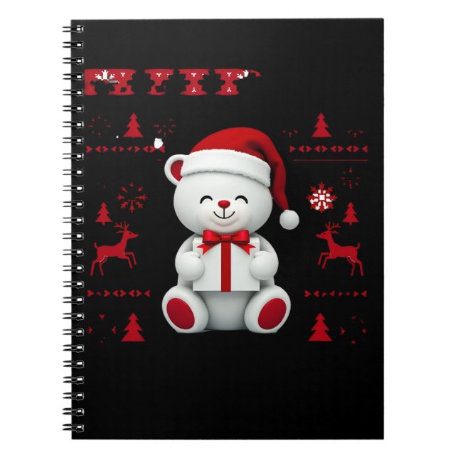 Cuaderno Oso Navidad Navidad (2) (Frente)