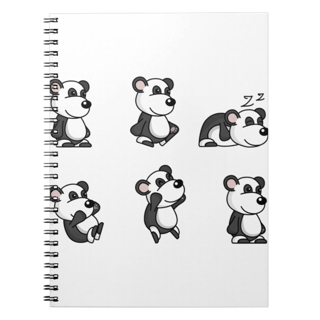 Cuaderno Oso panda (Frente)