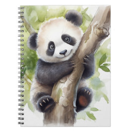 Cuaderno Oso Panda En El Árbol
