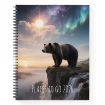 Oso personalizable en la naturaleza