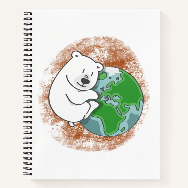 Cuaderno oso polar (Anverso)