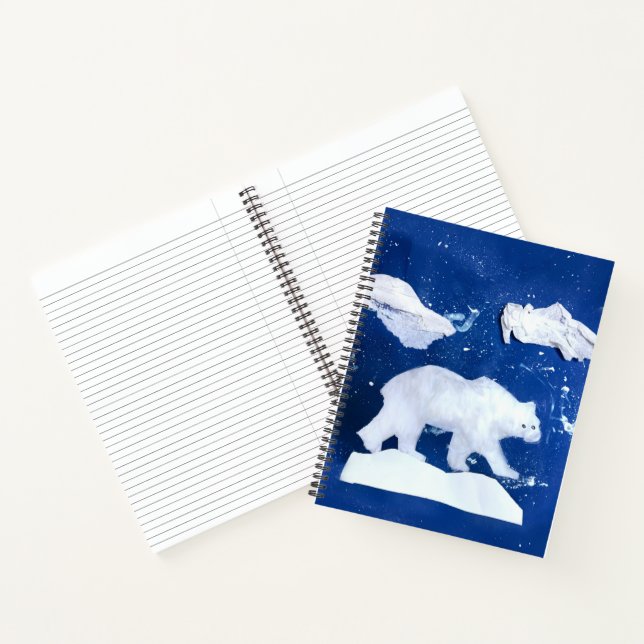 Cuaderno Oso polar "Arte de niños" (Interior)