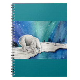 Cuaderno Oso Polar Aurora