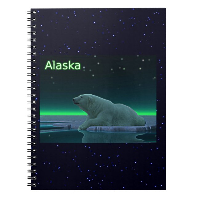 Cuaderno Oso polar del borde del hielo (Frente)