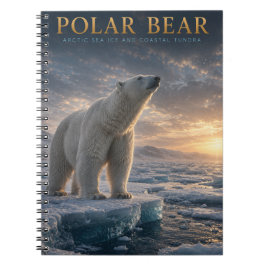 Cuaderno Oso Polar Hielo Marino Ártico ANIMALES