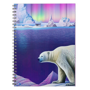Cuaderno Oso Polar sobre Hielo