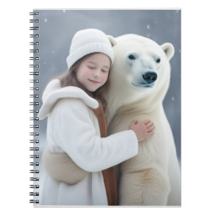 Cuaderno Oso Polar y abrazo Chica