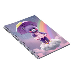 Cuaderno Oso Raro ~ Púrpura