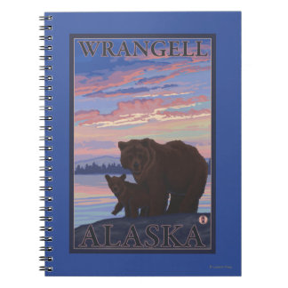 Cuaderno Oso y cachorro - Wrangell, Alaska