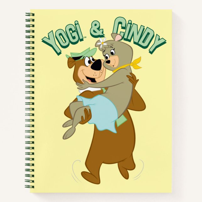 Cuaderno Oso Yogi Cargando Cindy Bear (Anverso)