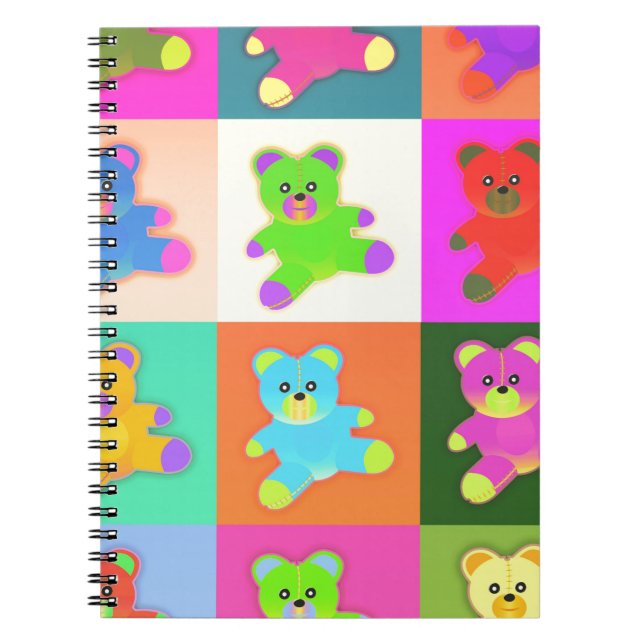 Cuaderno osos de peluche (Frente)