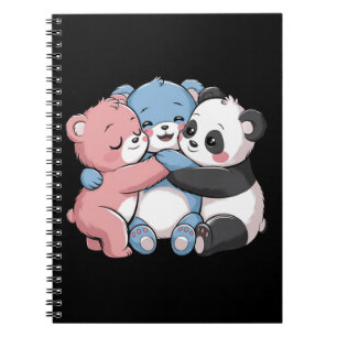 Cuaderno Osos de peluche con panda