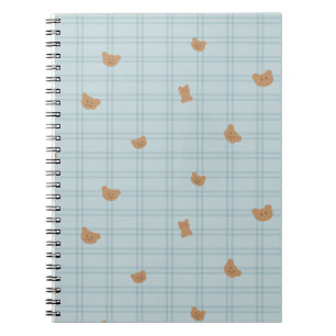 Cuaderno Osos de peluche dulces patrón continuo – Bebé lind