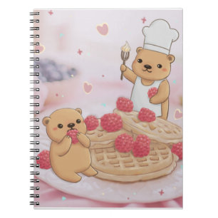 Cuaderno Osos de peluche y gofres