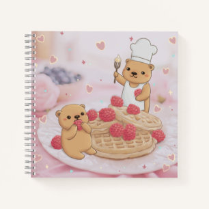 Cuaderno Osos de peluche y gofres