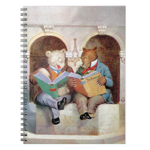 Cuaderno Osos de Roosevelt en la biblioteca pública