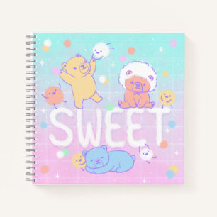 Cuaderno Osos dulces con monstruos Fluffy