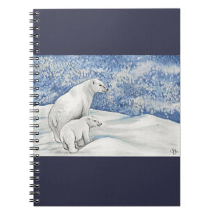 Cuaderno Osos polares de nieve