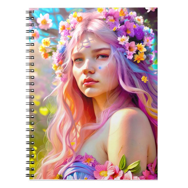 Cuaderno Ostara-Eostre Notebook (Frente)