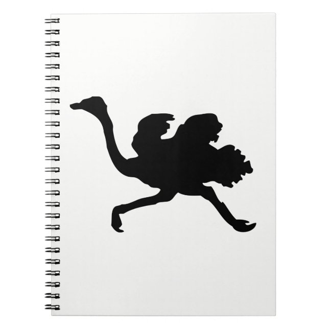 Cuaderno Ostrich Silhouette (Frente)