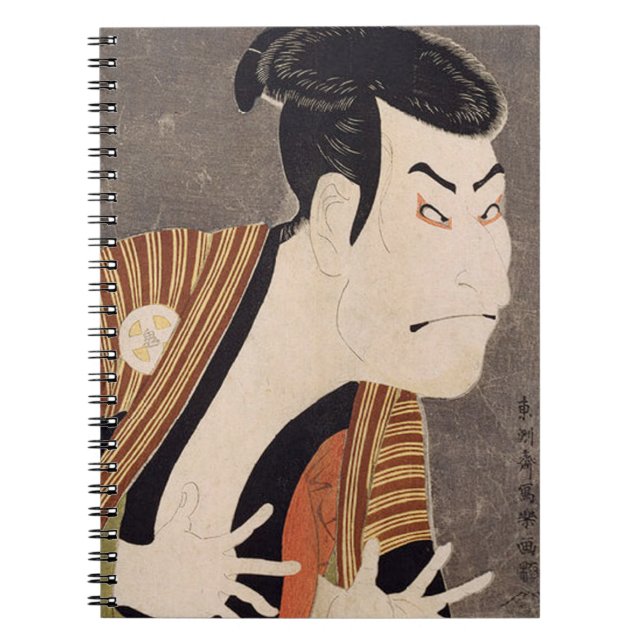 Cuaderno Otani Oniji II de Sharaku ‎ (Frente)