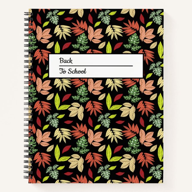 Cuaderno Otoño colorido (Anverso)
