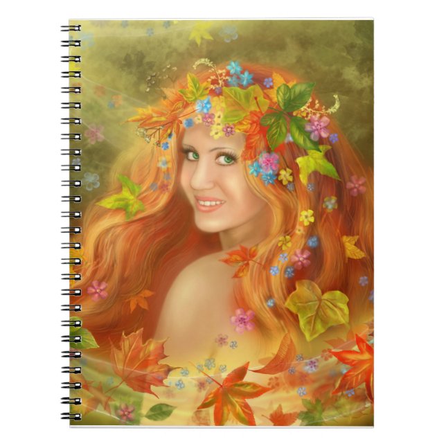 Cuaderno Otoño de bloc de notas (Frente)