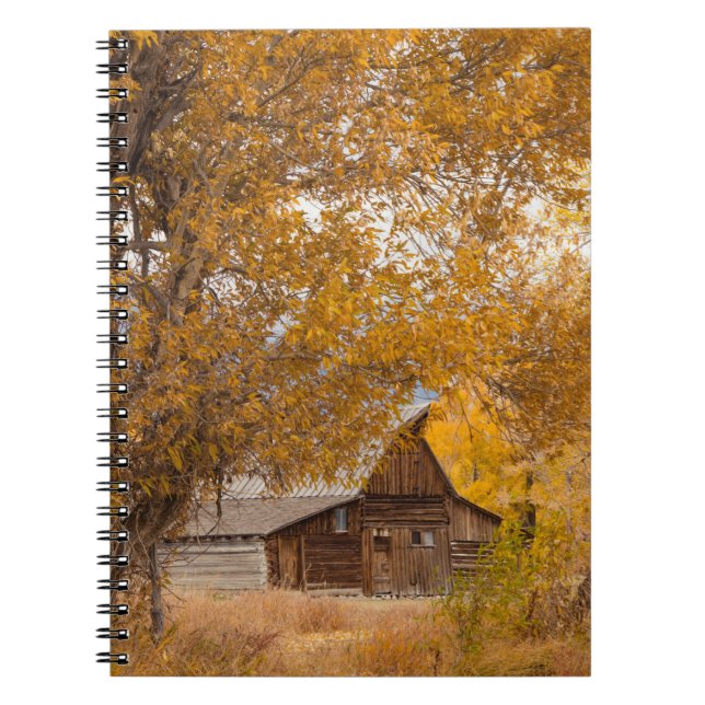 Cuaderno Otoño en Mormon Row (Frente)