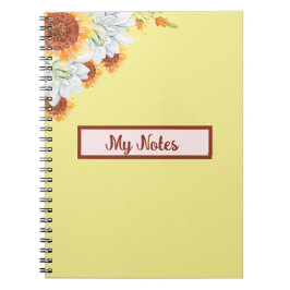 Cuaderno Otoño Floral Inspira Escuela