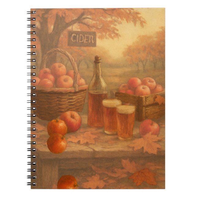 Cuaderno Otoño Lluvioso (Frente)