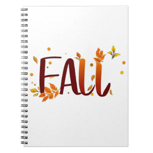 Cuaderno Otoño/otoño/hojas