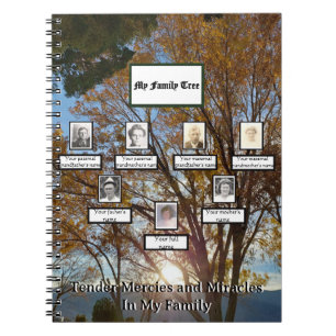 Cuaderno Otoño Sunset Tres Generaciones Mercias Milagros