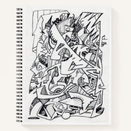 Cuaderno Otros planos de aquí, dibujo de tinta