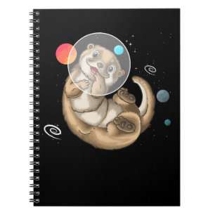 Cuaderno Otter astronauta de mar espacial