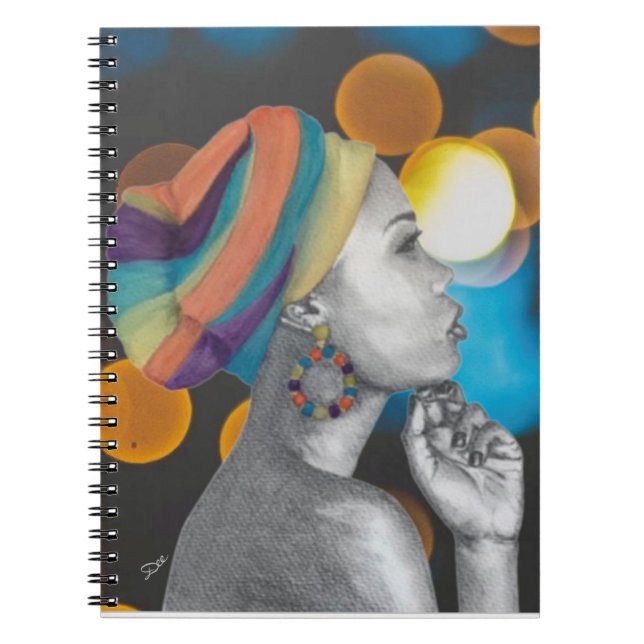 Cuaderno OUEENCONFIDENCE - Bloc de notas en espiral (Frente)