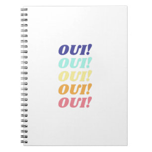 Cuaderno Oui French