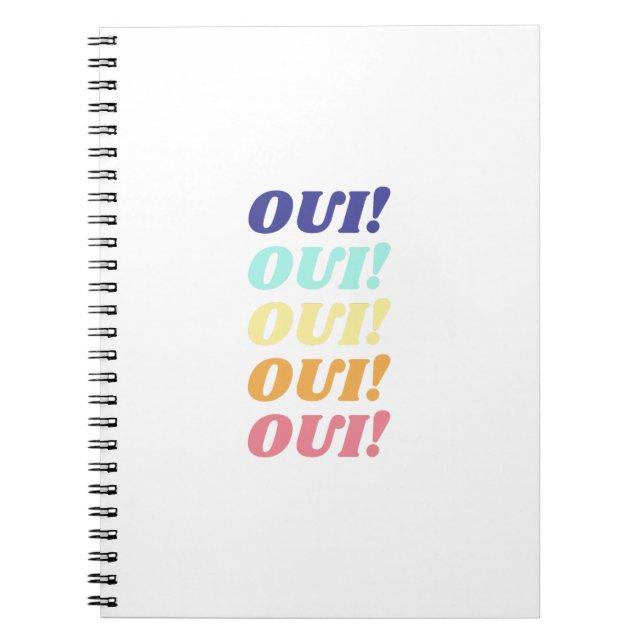 Cuaderno Oui French (Frente)