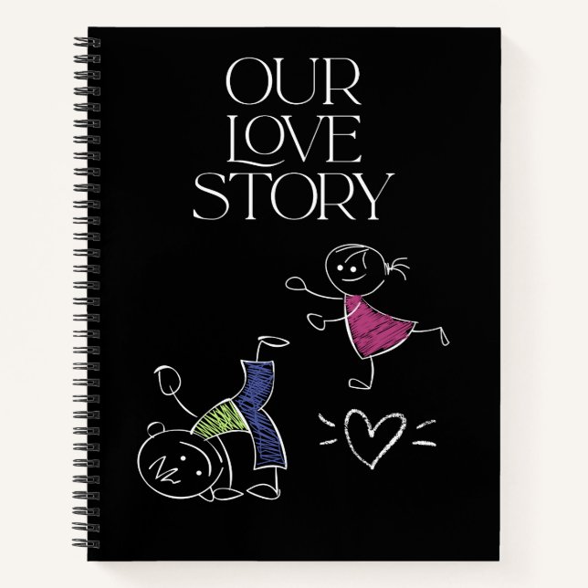 Cuaderno Our Love Story (Anverso)