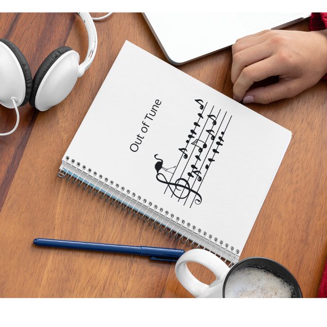 Cuaderno Out of Tune Flamingo se une a los pájaros cantores (Subido por el creador)