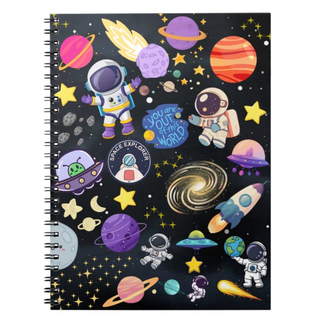 Cuaderno Outerspace Notebook (Frente)