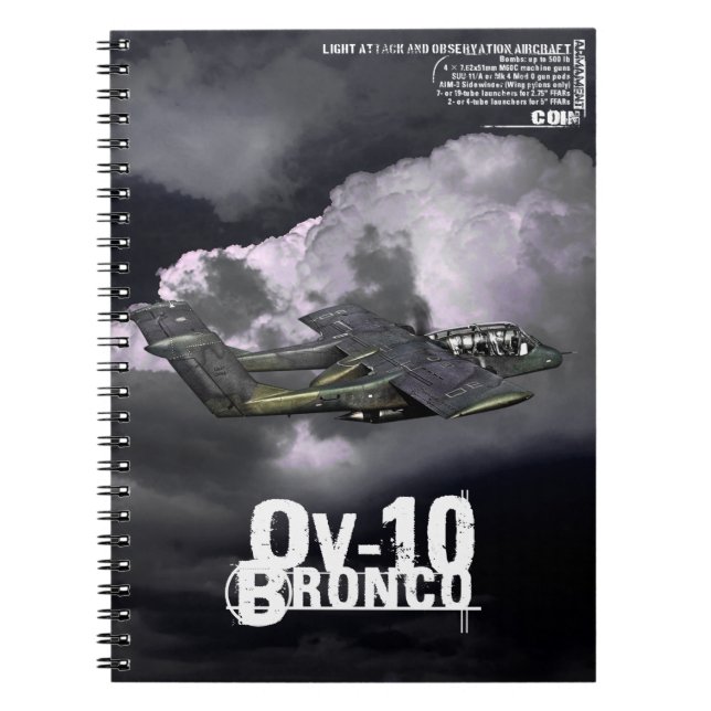 Cuaderno OV-10 Bronco (Frente)