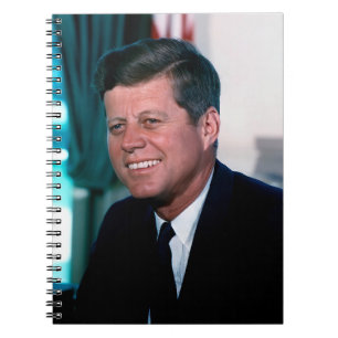 Cuaderno Oval Office Retrato Presidente John F. Kennedy