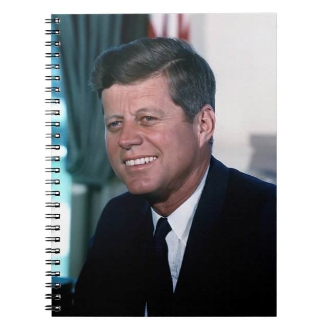 Cuaderno Oval Office Retrato Presidente John F. Kennedy (Frente)