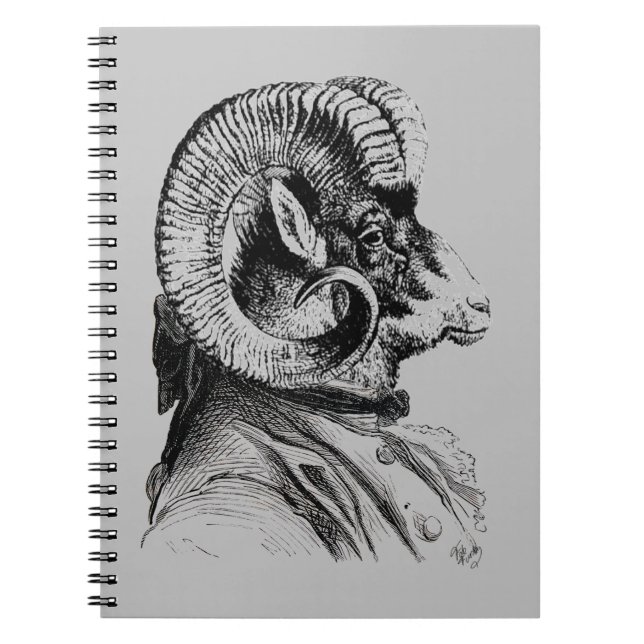 Cuaderno Oveja Bighorn En Demanda (Frente)